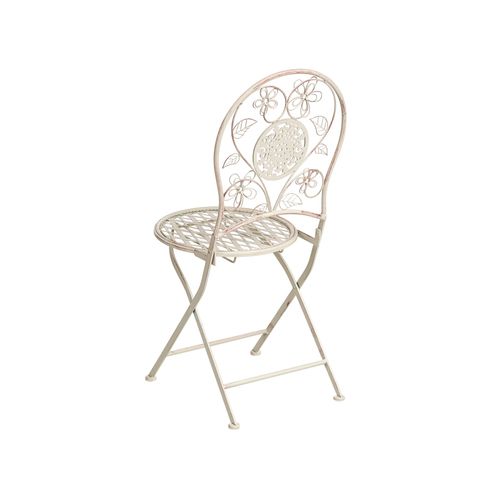 Ensemble Pour Bistro Yaviza Métal Beige Clair