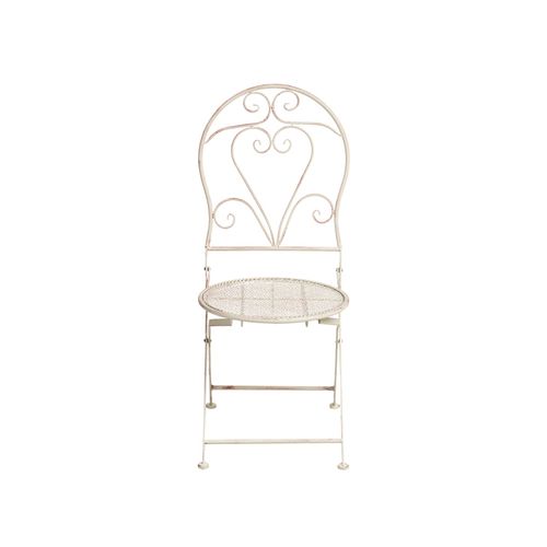 Ensemble Pour Bistro Folelli Métal Beige Clair