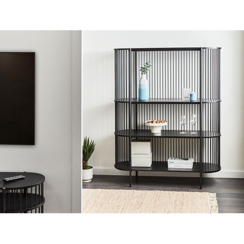Étagère à 3 Niveaux Birson 151 Cm Noir