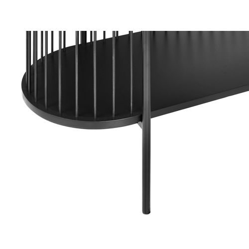 Étagère à 2 Niveaux Birson 80 Cm Noir
