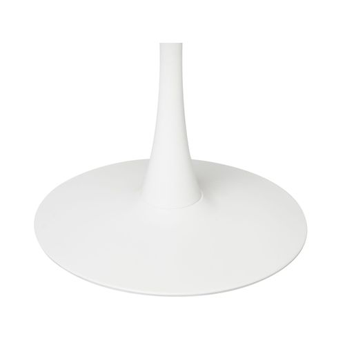 Table De Repas Boca Marbre Blanc 90 Cm 90 Cm Céramique