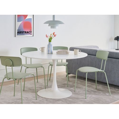 Table De Repas Boca Blanc 120 Cm 120 Cm