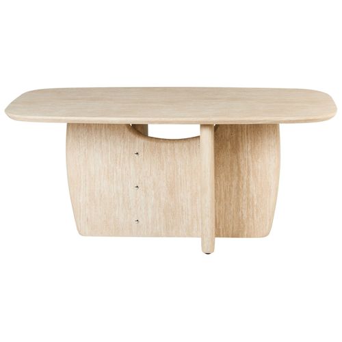 Table De Repas Travers Effet Travertin 180 Cm 90 Cm