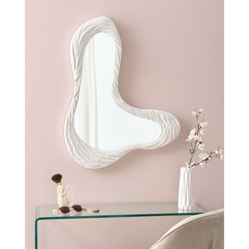 Miroir Guiclan 61 Cm 83 Cm Blanc