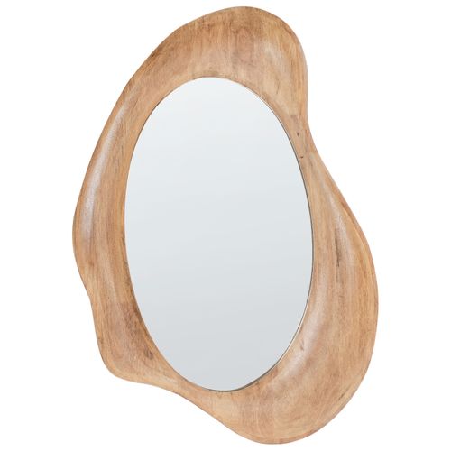 Miroir Hourtin 68 Cm 100 Cm Bois Marron