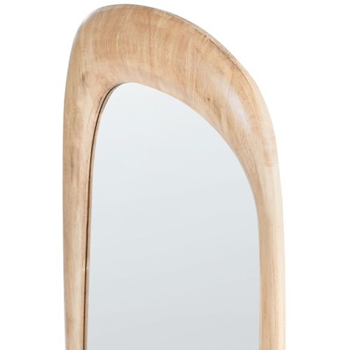 Miroir Trizay 57 Cm 120 Cm Bois Marron