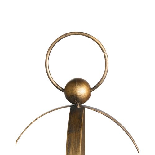 Bougeoir Marawi Métal 48 Cm Doré