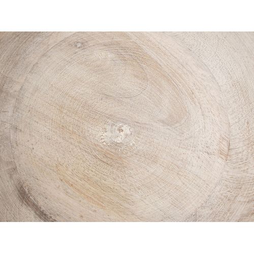 Lot De 2 Bols Décoratifs Luxor Bois De Manguier Marron Clair