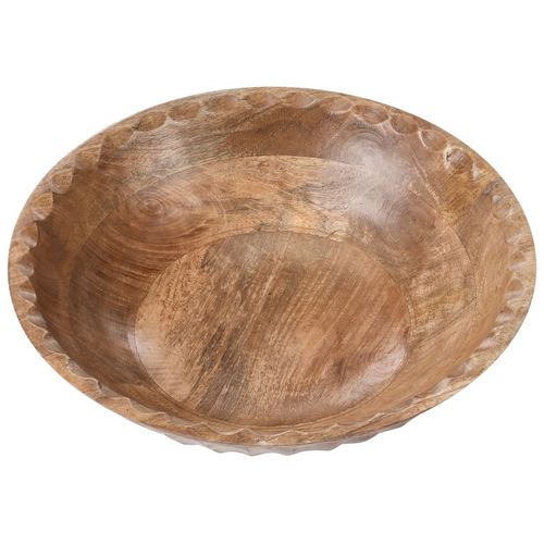 Lot De 2 Bols Décoratifs Sohag Bois De Manguier Marron