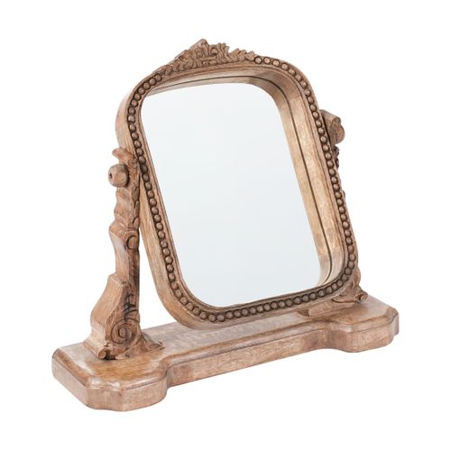 Miroir De Table Diszna Marron