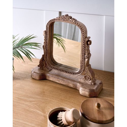 Miroir De Table Diszna Marron