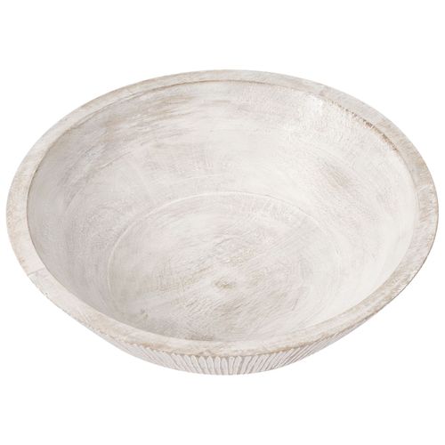 Lot De 2 Bols Décoratifs Siwa Bois De Manguier Marron Clair