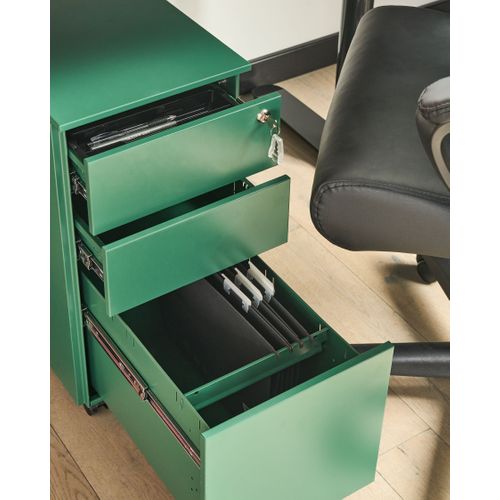 Meuble De Rangement Bolsena Métal Vert