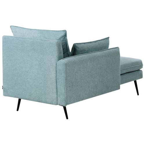 Méridienne Côté Droit Yerres Tissu Bleu Clair