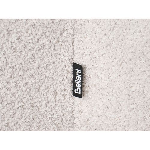 Pouf Scotia Tissu Chenille Beige