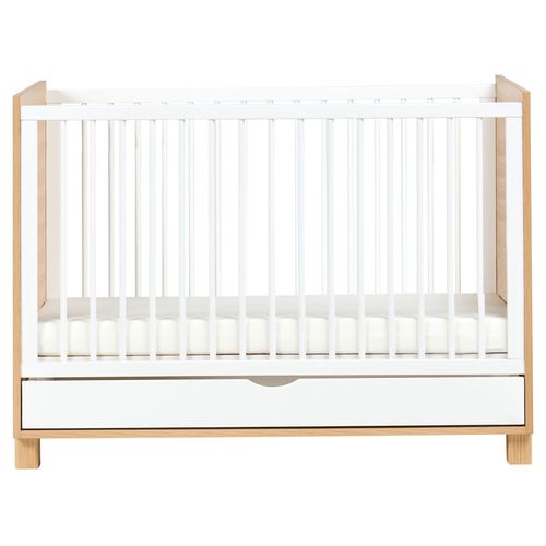 Lit De Bébé Avec Tiroir Gunnar 60 X 120 Cm Blanc