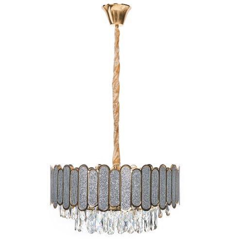 Lustre Aguarico Verre Laiton