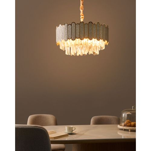 Lustre Aguarico Verre Laiton