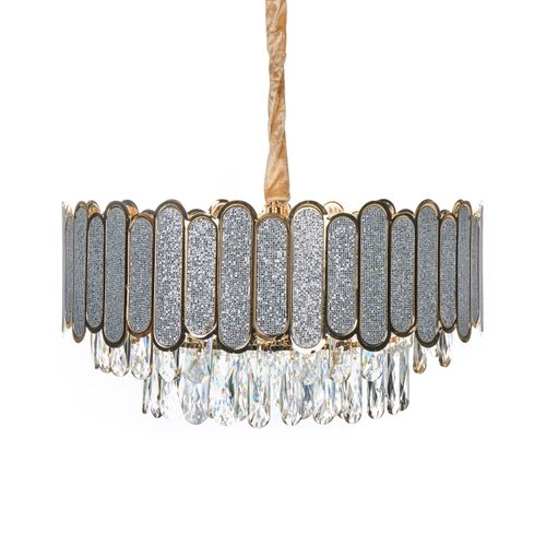 Lustre Aguarico Verre Laiton