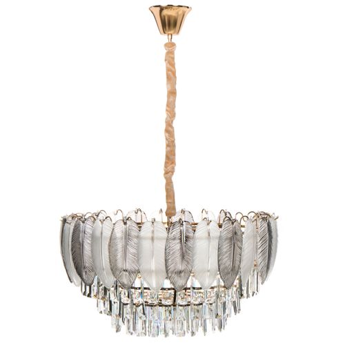 Lustre Canagua Verre Laiton