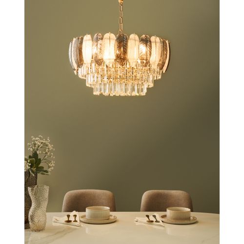 Lustre Canagua Verre Laiton