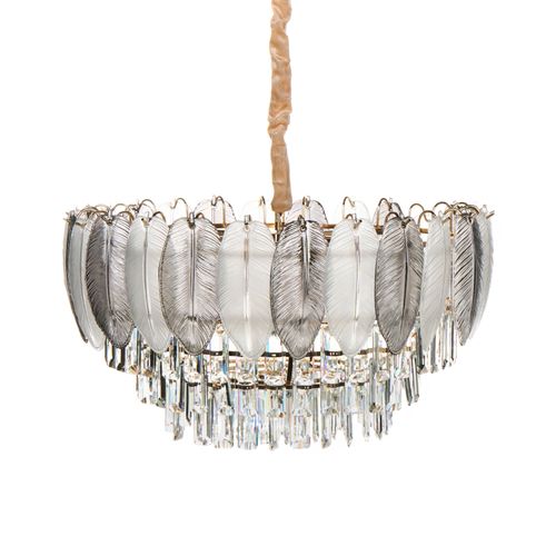 Lustre Canagua Verre Laiton