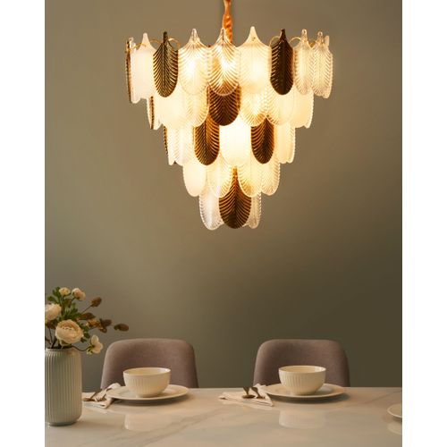 Lustre Aguirre Verre Laiton