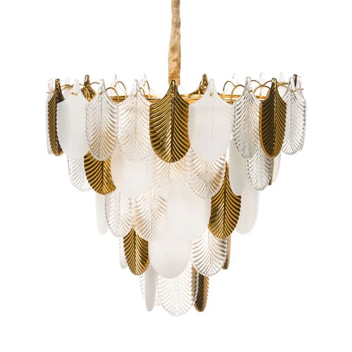 Lustre Aguirre Verre Laiton