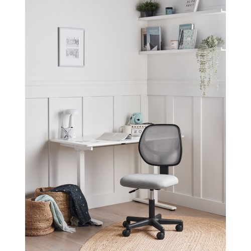 Chaise De Bureau Joyful Gris Clair