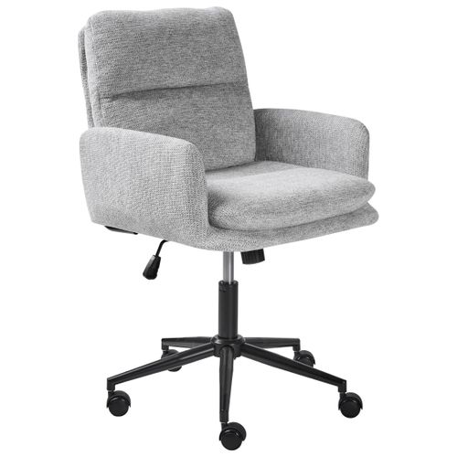 Chaise De Bureau Constantia Gris Clair
