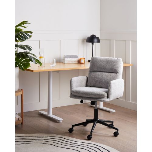 Chaise De Bureau Constantia Gris Clair