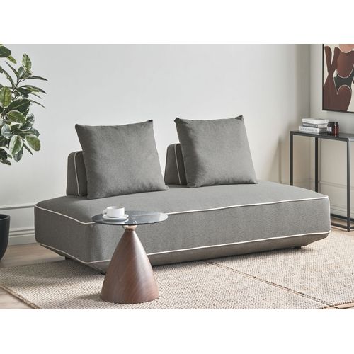 Chaise Longue Seillans Tissu Gris