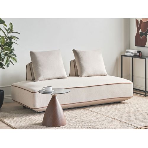 Méridienne Seillans Tissu Beige Clair