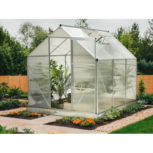 Serre De Jardin Apulia Argenté 190 Cm