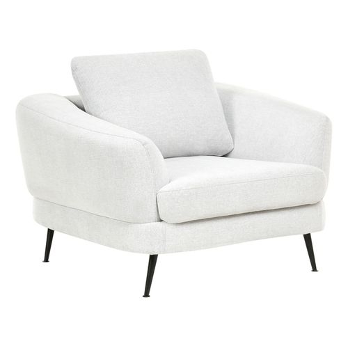 Ensemble De Salon 3 Places Kjaer Tissu Blanc Cassé