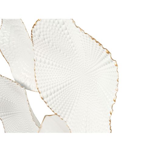 Décoration Murale Neodynium Métal 47 Cm Blanc