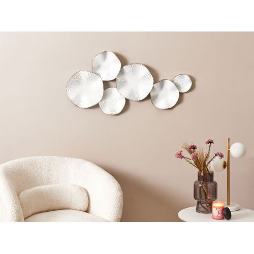 Décoration Murale Neodynium Métal 47 Cm Blanc