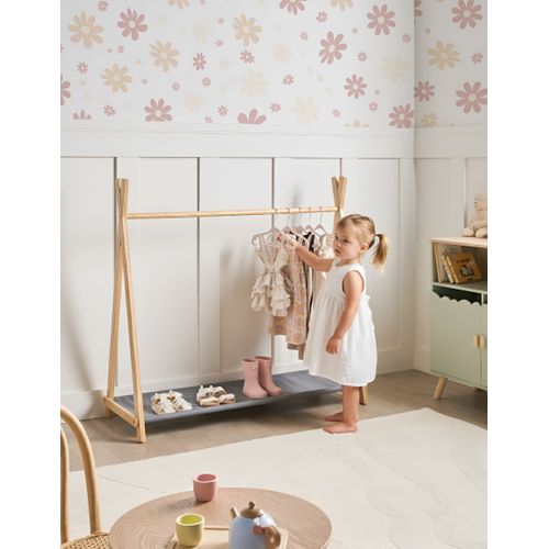 Porte-manteau Pour Enfants Cree Marron Clair