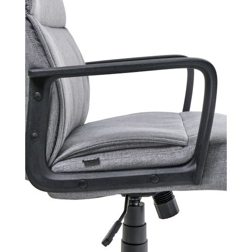 Chaise De Bureau Byron Tissu Gris