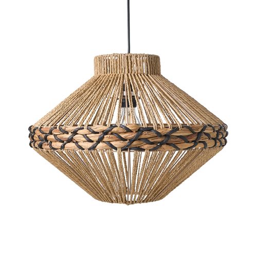 Lampe Suspension Rabacca Corde En Papier Naturel