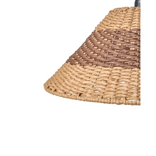 Lampe Suspension Bancal Corde En Papier Naturel