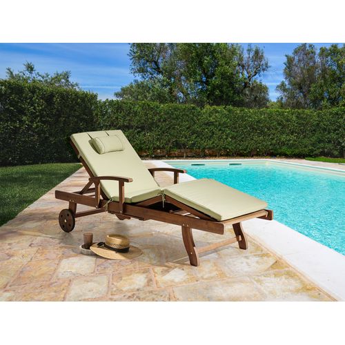 Transat Avec Coussin Amantea Premium Acacia Vert