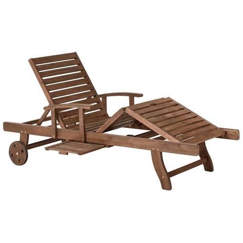 Transat Avec Coussin Amantea Premium Acacia Rouge