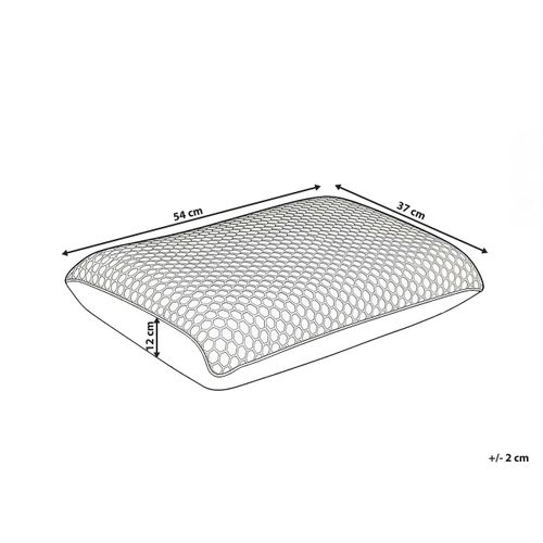 Oreiller Athos Bas Mémoire De Forme 54 X 37 Cm Violet
