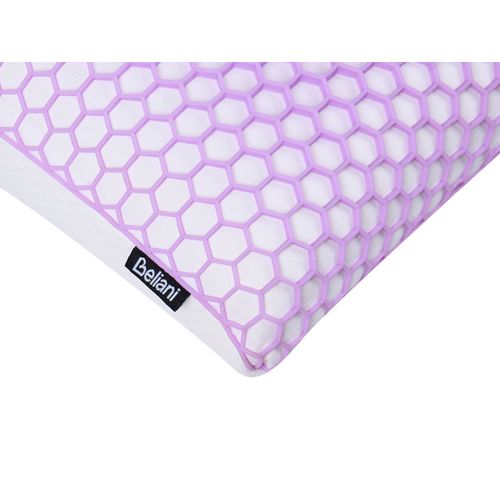 Oreiller Athos Bas Mémoire De Forme 54 X 37 Cm Violet