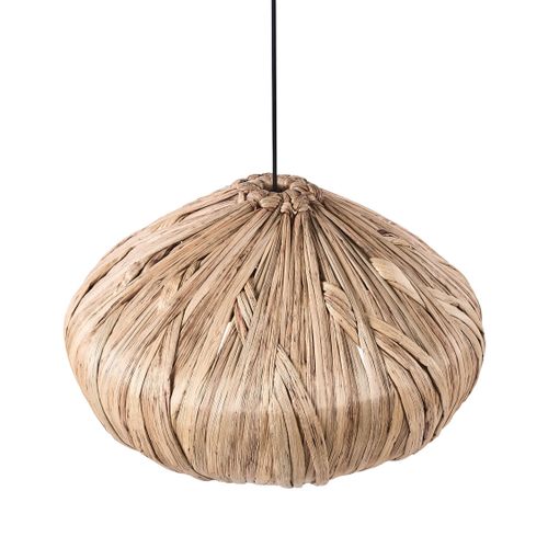 Lampe Suspension Pasos Fibre De Jacinthe D'eau Naturel