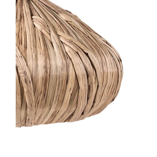 Lampe Suspension Pasos Fibre De Jacinthe D'eau Naturel