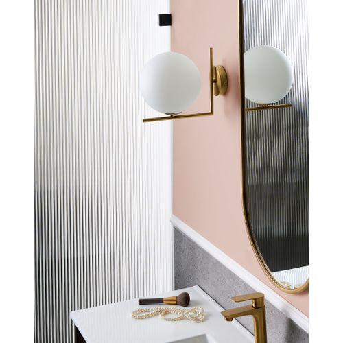 Lampe Murale Lizonne Métal Doré