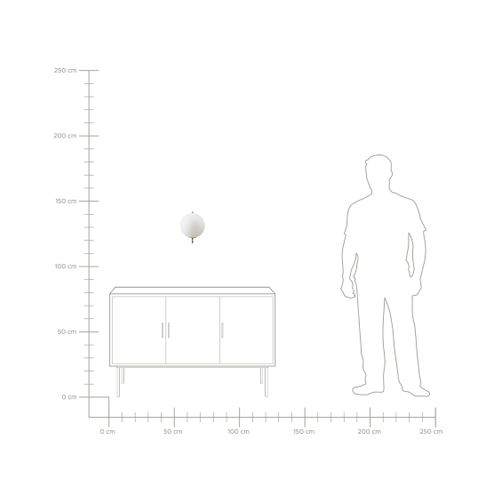 Lampe Murale Lizonne Métal Doré