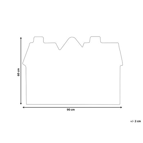 Paillasson Muhikap Naturel 60 X 90 Cm Motif De Noël Fibre De Coco